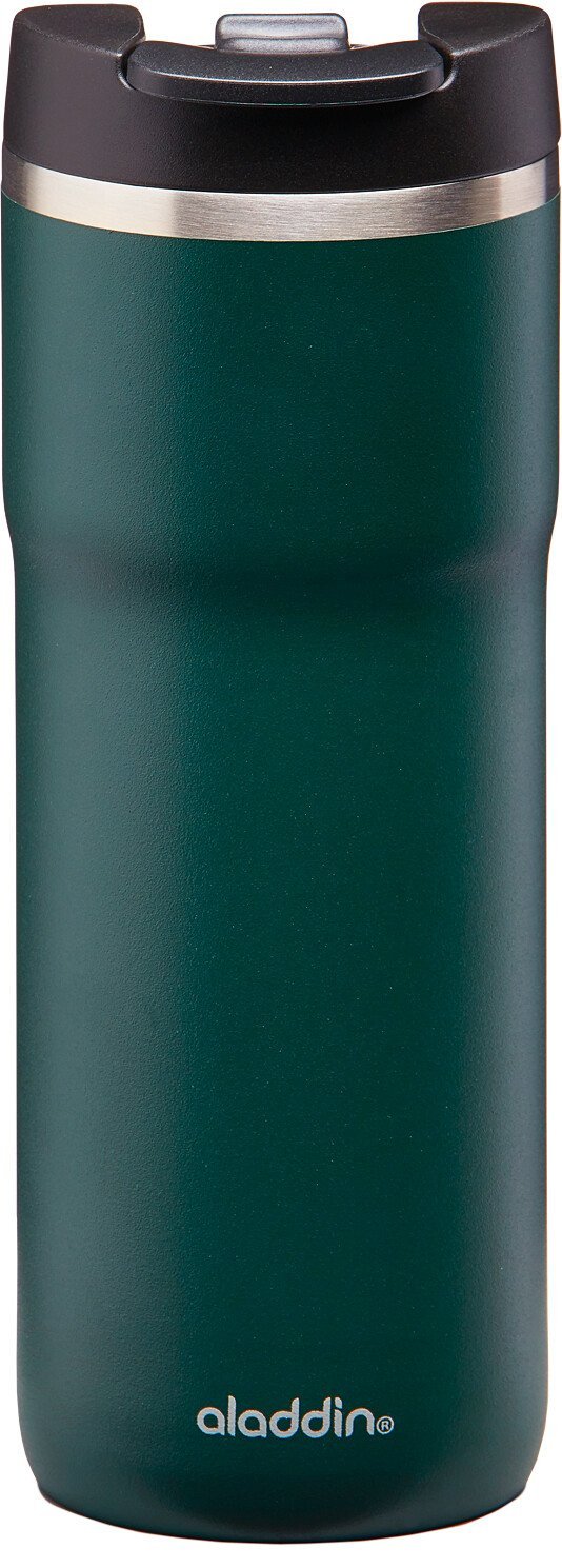 Aladdin Barista Java Thermavacª Leak-Lockª Thermavac Stainless Steel Travel Mug 0.47L Basil Green Ð Leakproof | Double Wall Vacuum Insulated Cup | Keeps Hot for 4 Hours | BPA-Free | Dishwasher Safe - BBQ DXB