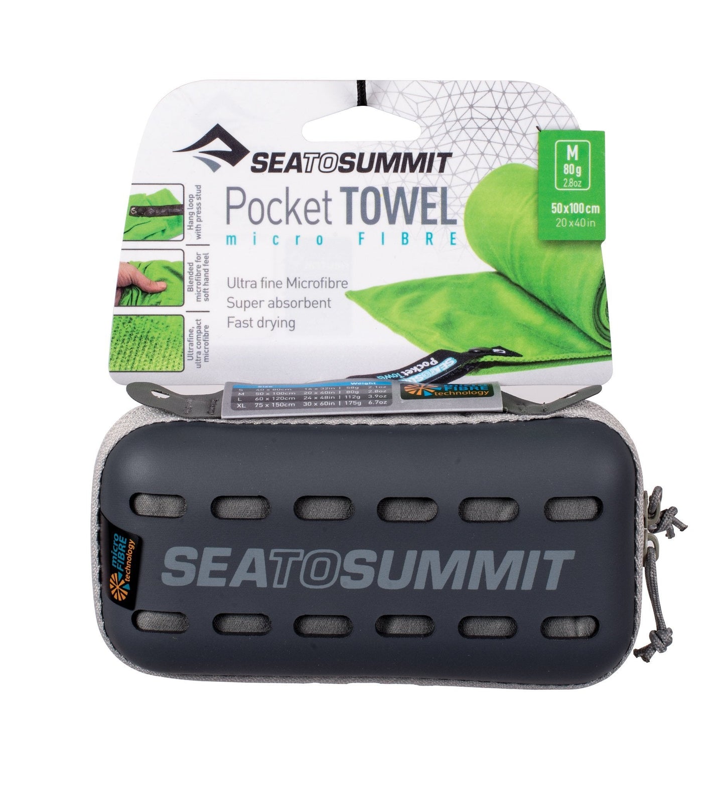 S2S Pocket Towel M Grey - BBQ DXB