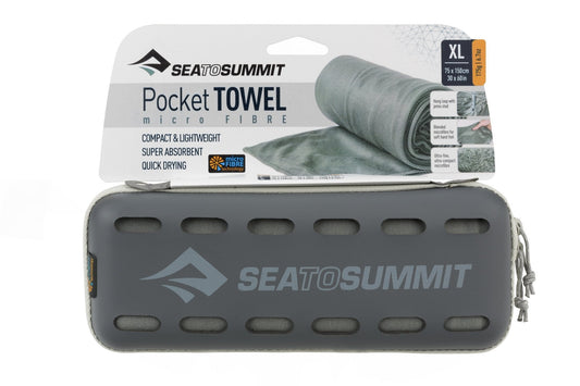 S2S Pocket Towel XL Grey - BBQ DXB