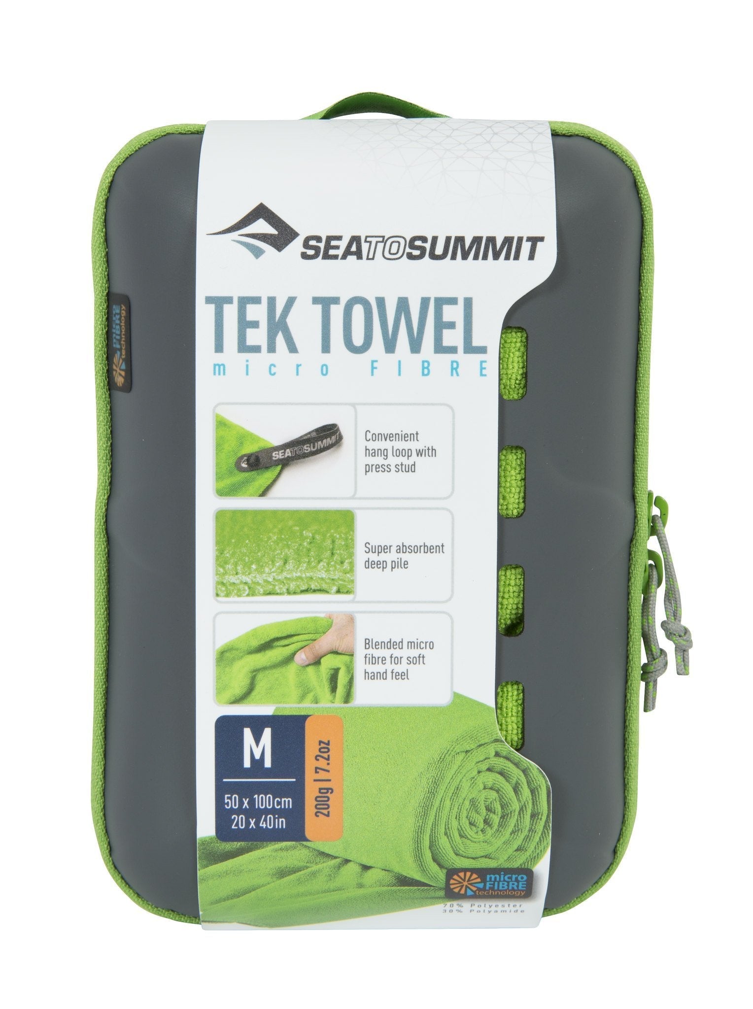 S2S Tek Towel M Lime 50cm x 100cm - BBQ DXB